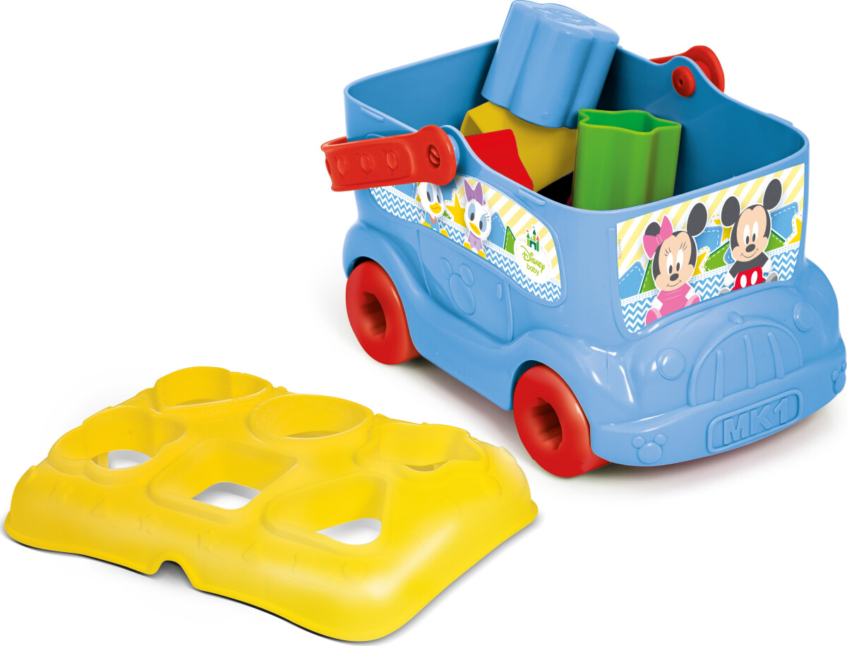 Disney Baby - Mickey Mouse Bus Puttekasse - Baby Clementoni