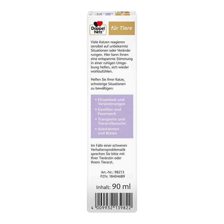 Doppelherz für Tiere Relaxspray für Katzen, 90 ml