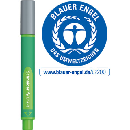 Schneider Link-It Faserschreiber - silver-grey - 1 mm