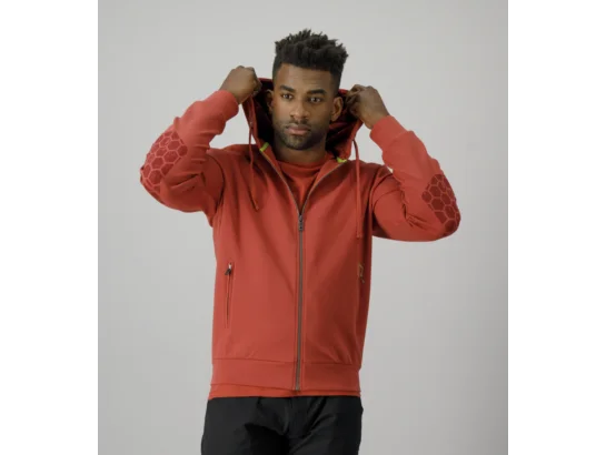 Sweat de travail Fusion Würth MODYF rouge brique