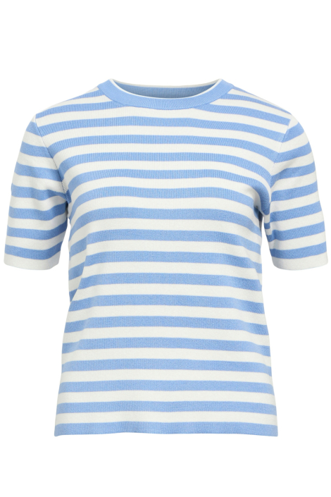 Object blauwe dames t-shirt