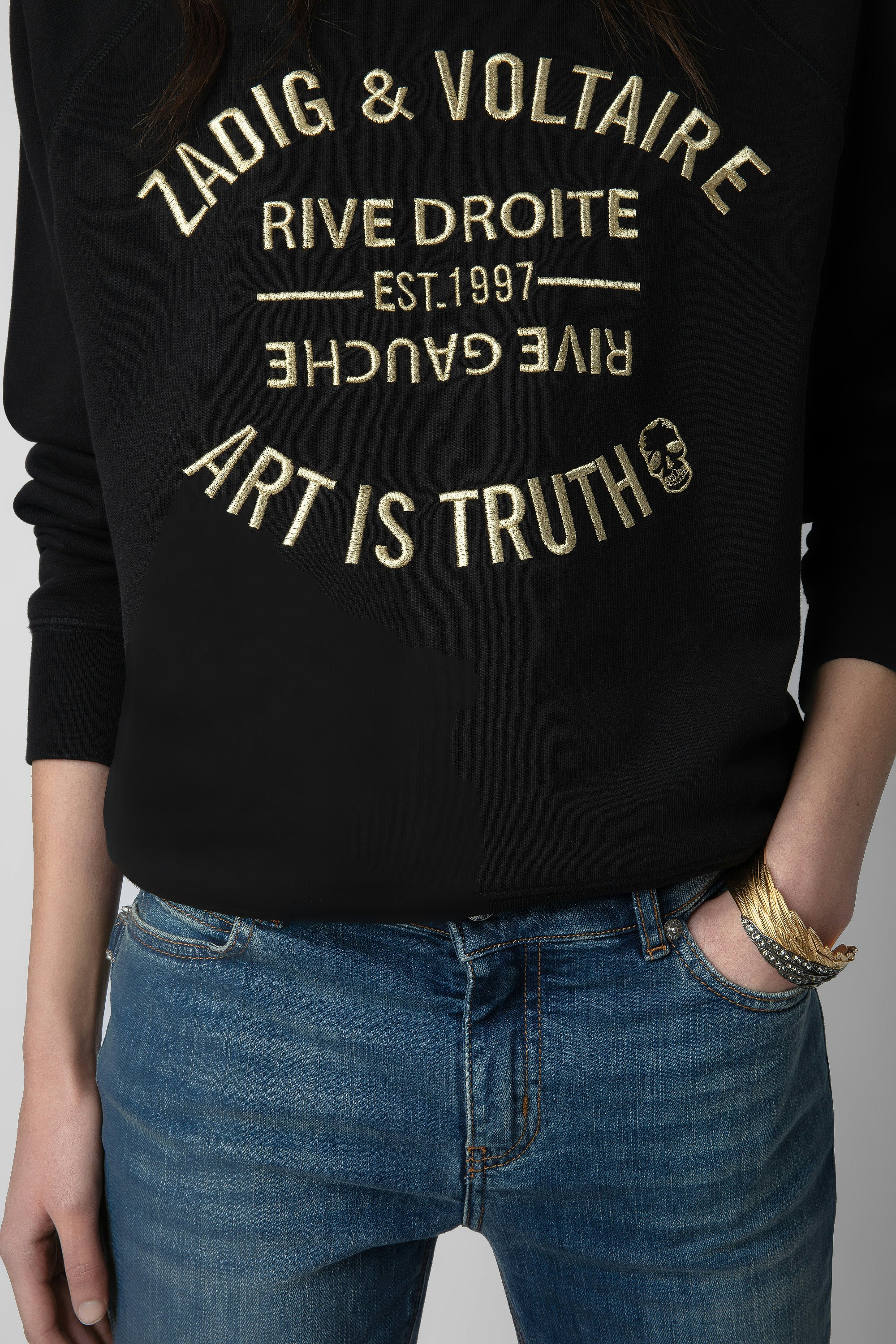 Sweatshirt Upper Blason Brodé