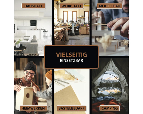ARKA Kraftprotz Superlijm voor hout, dun, 50 g
