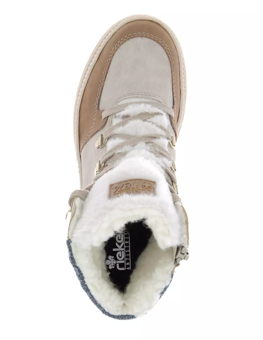 RIEKER Z1810-60 - Boots & bottines OFFWHITE