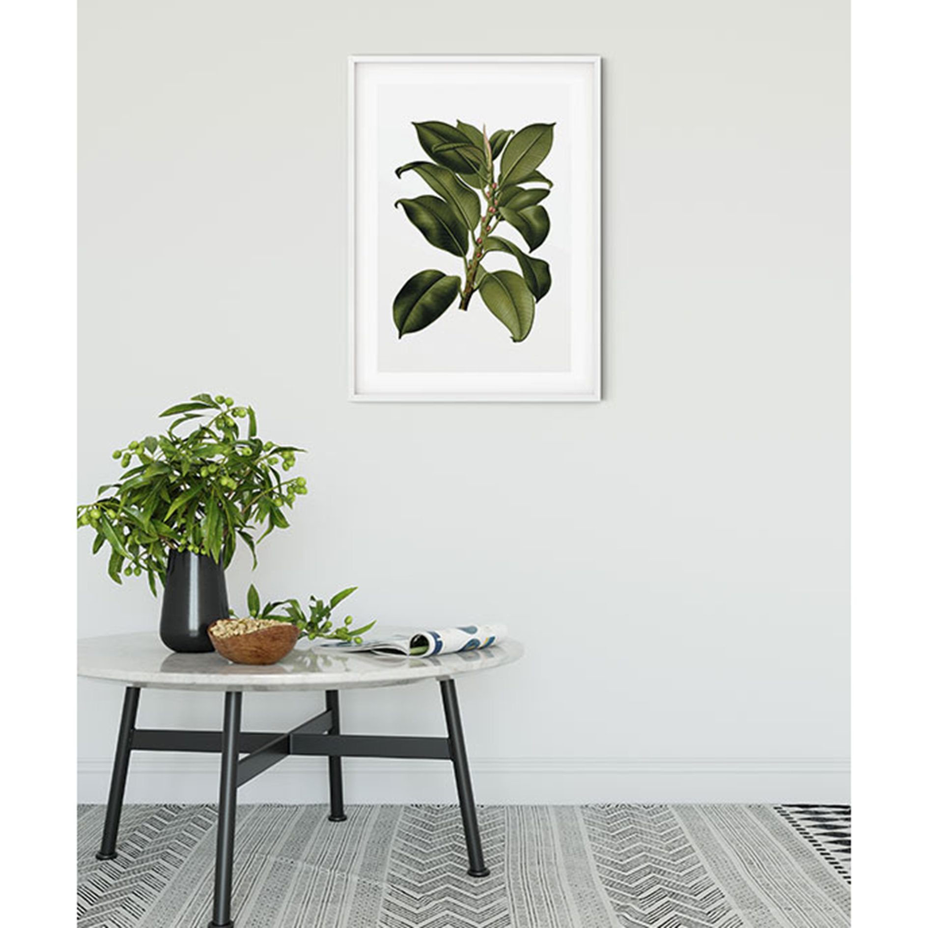Wandbild ELASTICA TREE - 50x70 cm