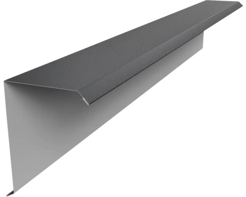 PRECIT Kanthoek voor Metalen Tegels Big Stone Diepzwart RAL 9005 2000 mm x 95 100 mm