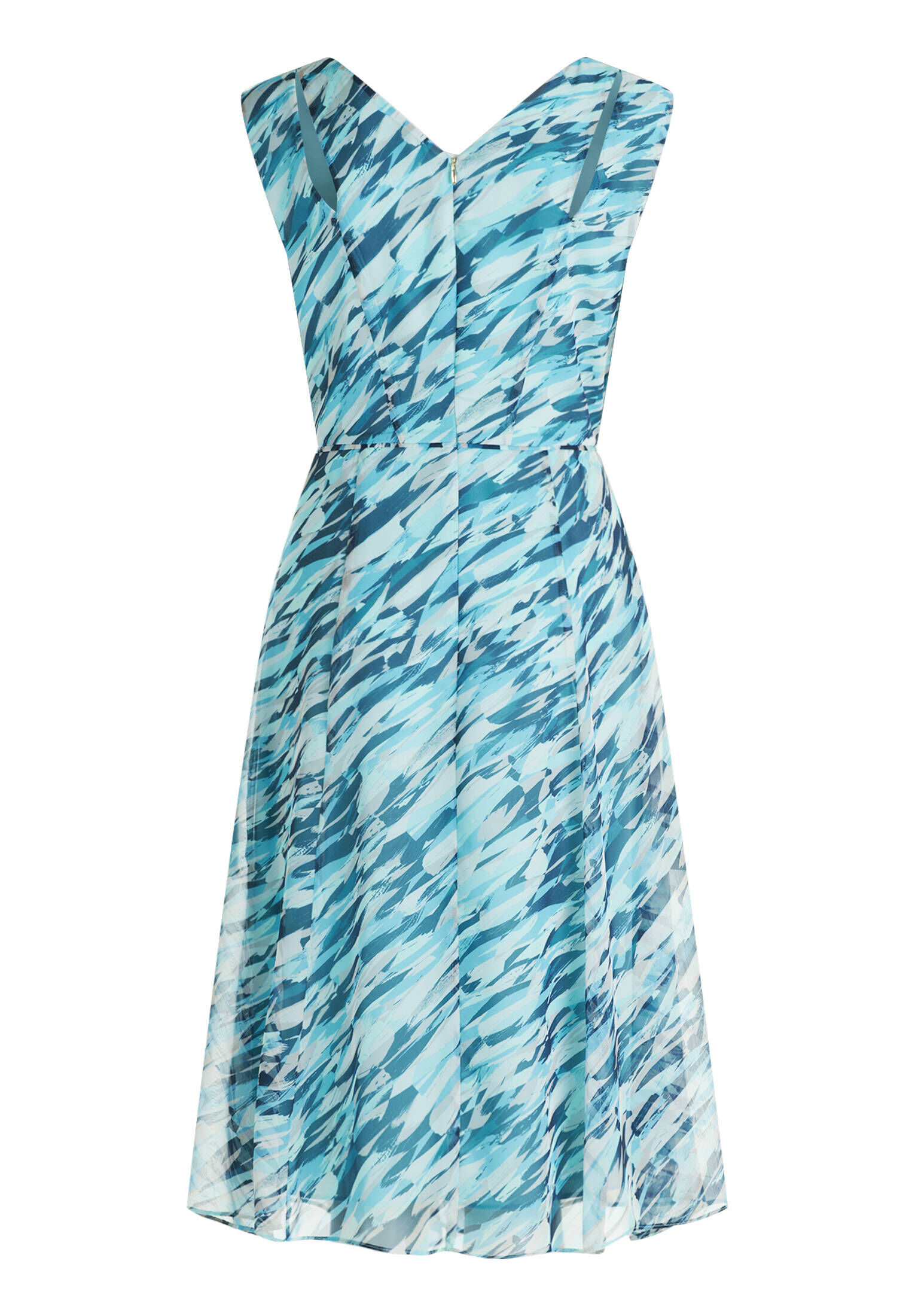 Betty & Co| Damen Midikleid ohne Arm