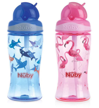 Nuby Flip it beker 360ml 3+ jaar (1 stuk)