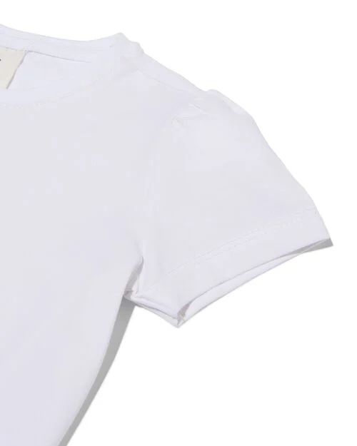2 t-shirts enfant blanc