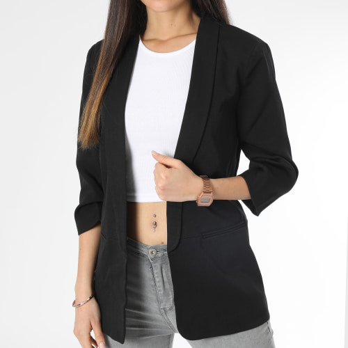 Veste Blazer Femme Elly Noir