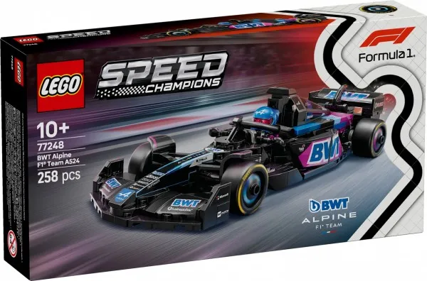LEGO Speed Champions 77248 BWT Alpine F1 Team A524-racerbil