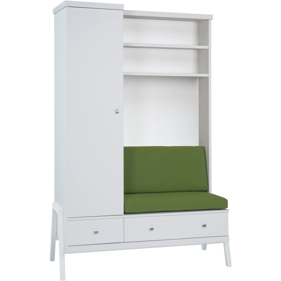 Schardt Kinderzimmer Holly White Schrank mit Wickelkommode