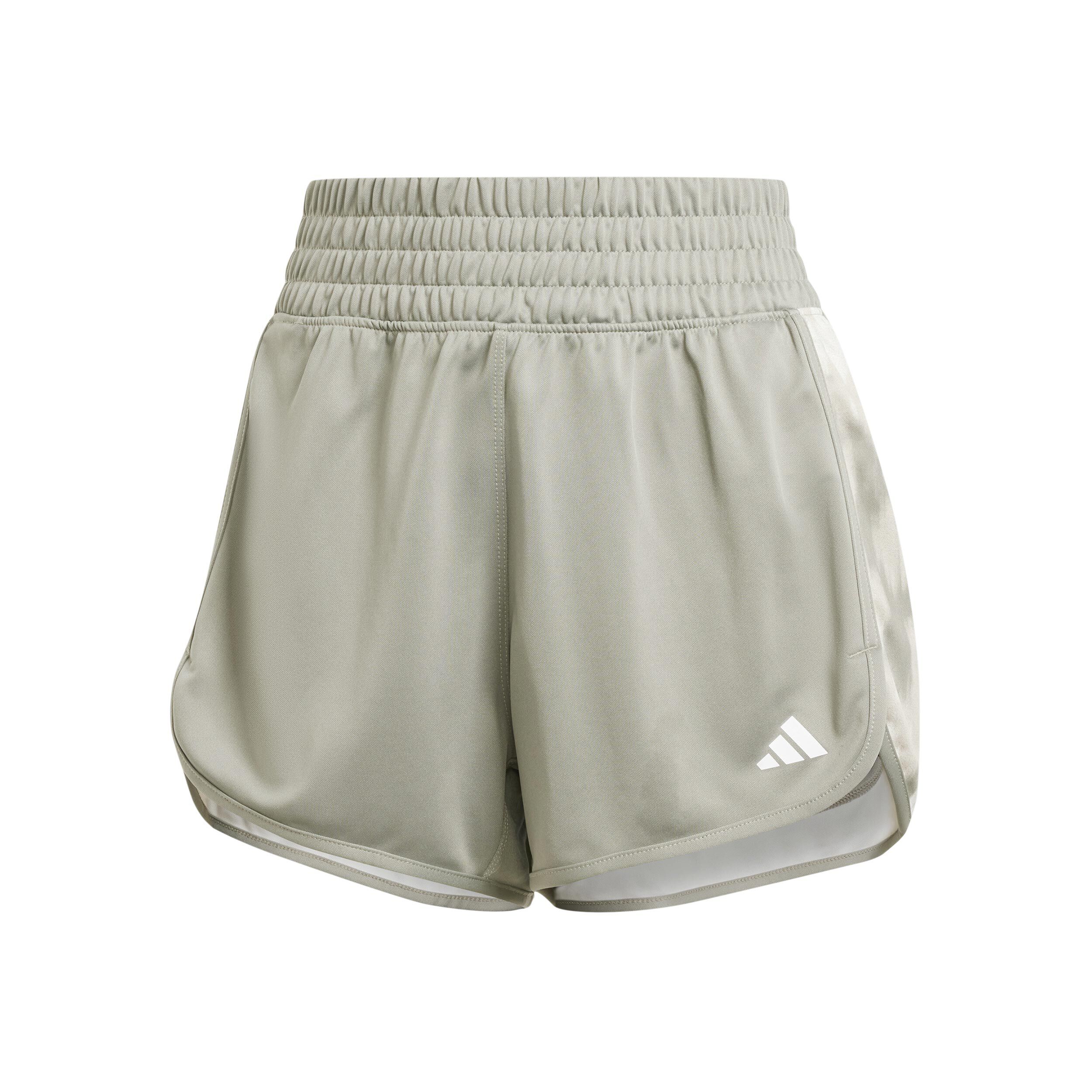 adidas Pacer Flower Knit Shorts Femmes - Sauge