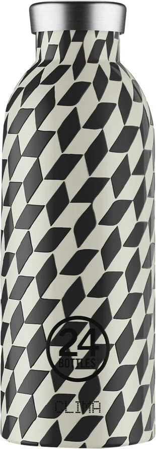 24Bottles Termoflaske - Clima - Groovy White - 500 ml Multi