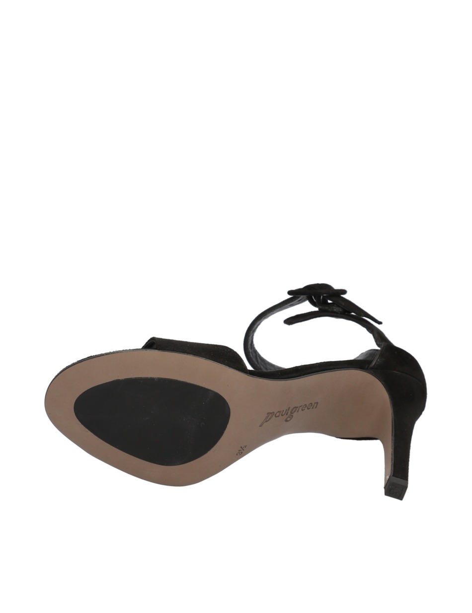 Veloursleder Sandale