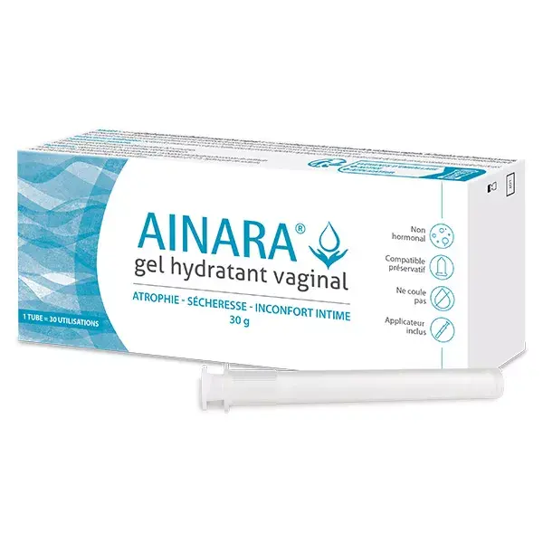 Gel Hidratante Vaginal Ainara, tubo de 30g