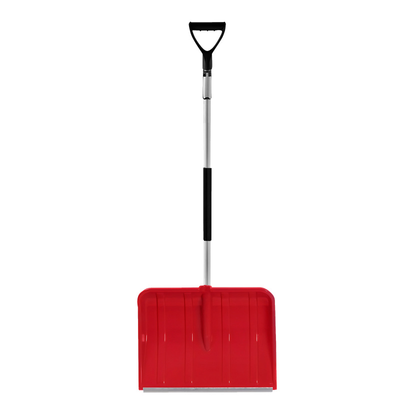 Snøskuffe med teleskophåndtak i aluminium 122-160 cm