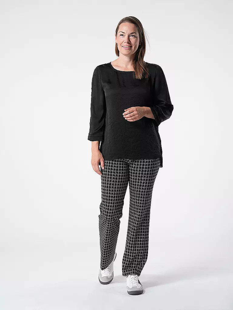 MARC CAIN Bluse schwarz