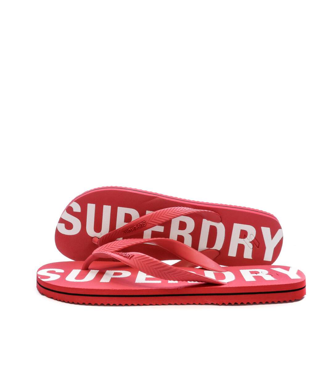 Tongs Rouge Homme Superdry Code Essential
