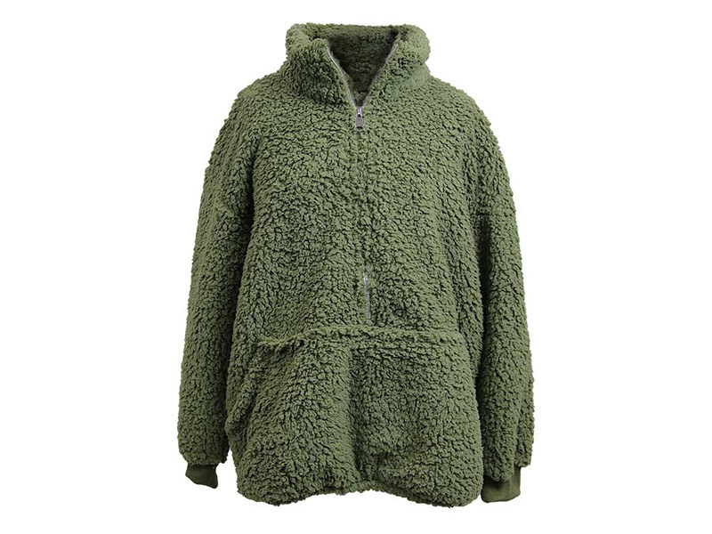 Unique Living Willow oversized hoodie - Winter Green