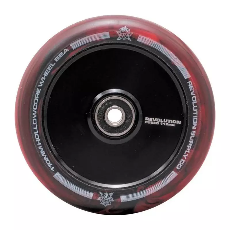 Roue Trottinette REVOLUTION SUPPLY Hollowcore Fused Rouge 110mm