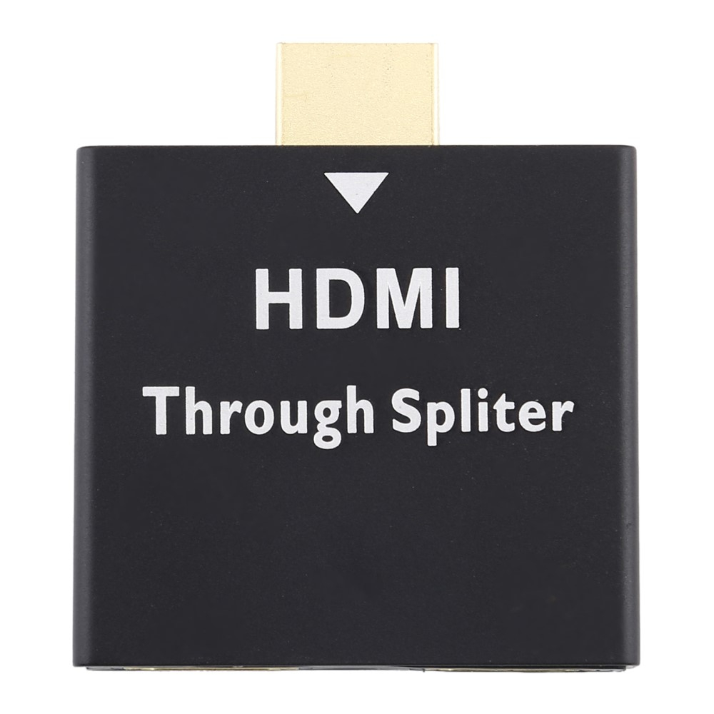 HDMI auf Dual HDMI Adapter Splitter Switch Audio Video Konverter 1x Input / 2 x Output - Schwarz
