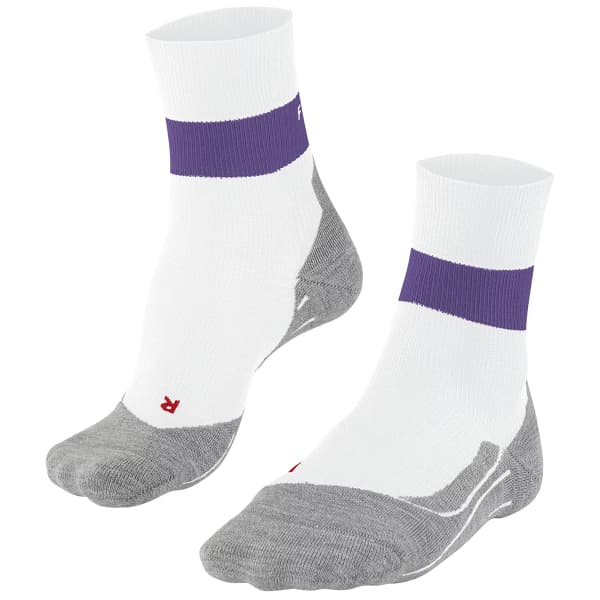Chaussette running FALKE RU COMPRESSION W WHITE