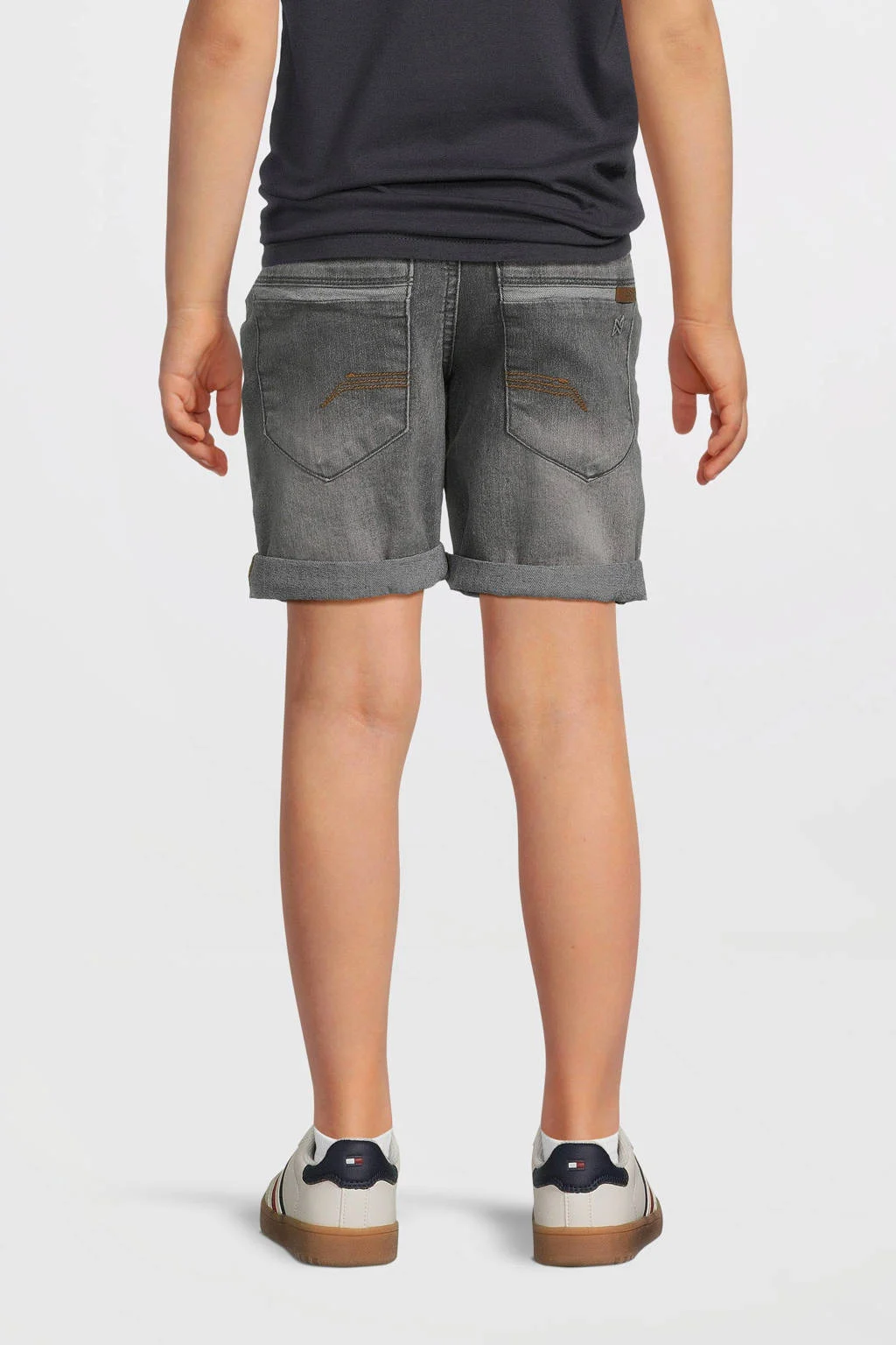 Koko Noko denim short grey denim