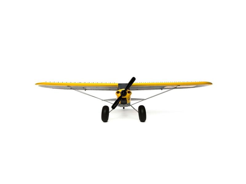Hobbyzone Motorflugzeug Carbon Cub S2 1300 mm SAFE, ARTF Einsteigertaugliches RC Flugzeug mit Busch-Fahrwerk und Spektrum Technik