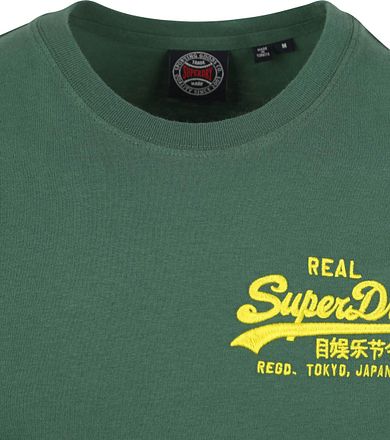 Superdry Tee Relaxed Groen M1012099A-9SG kopen