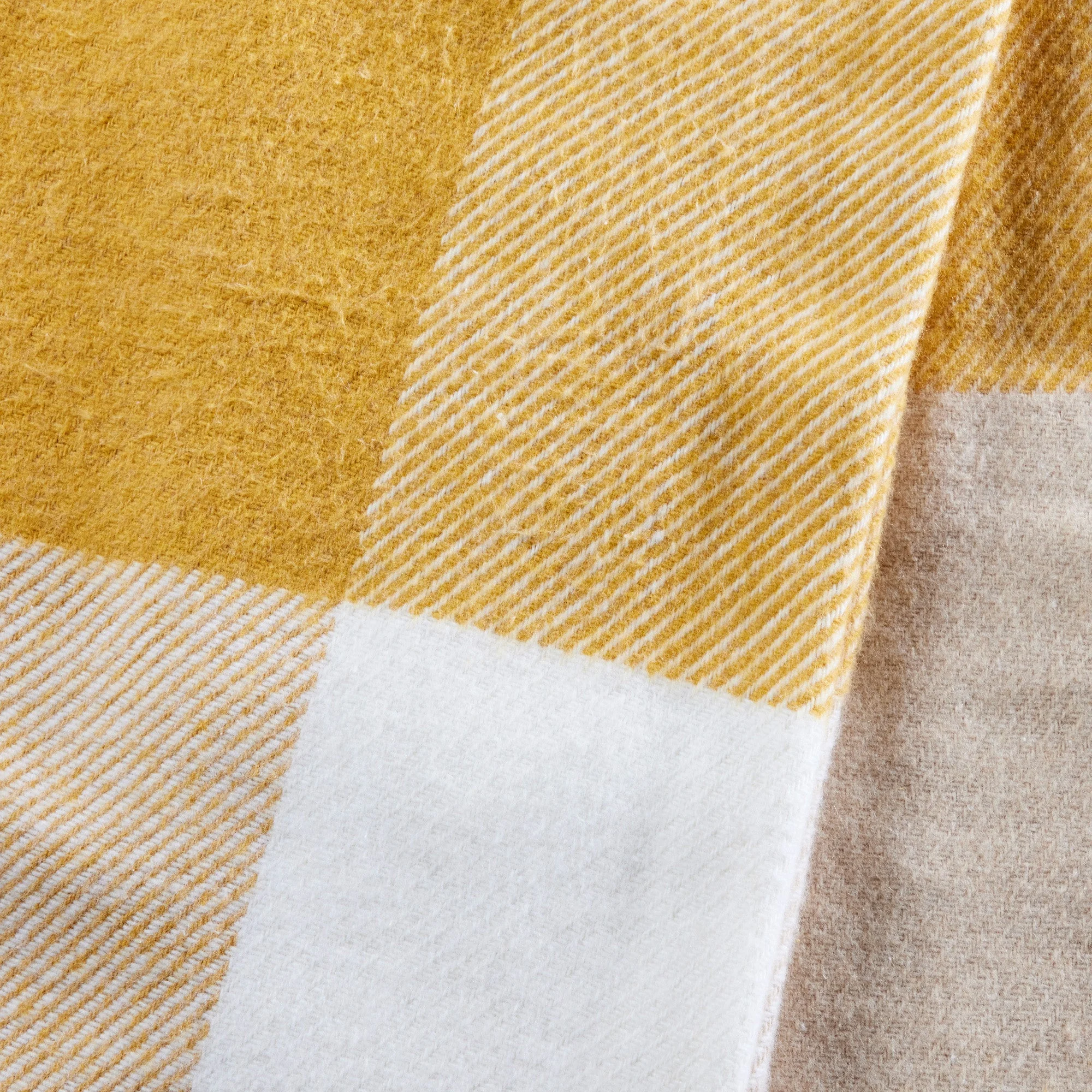 LIVIA - Plaid | Jaune