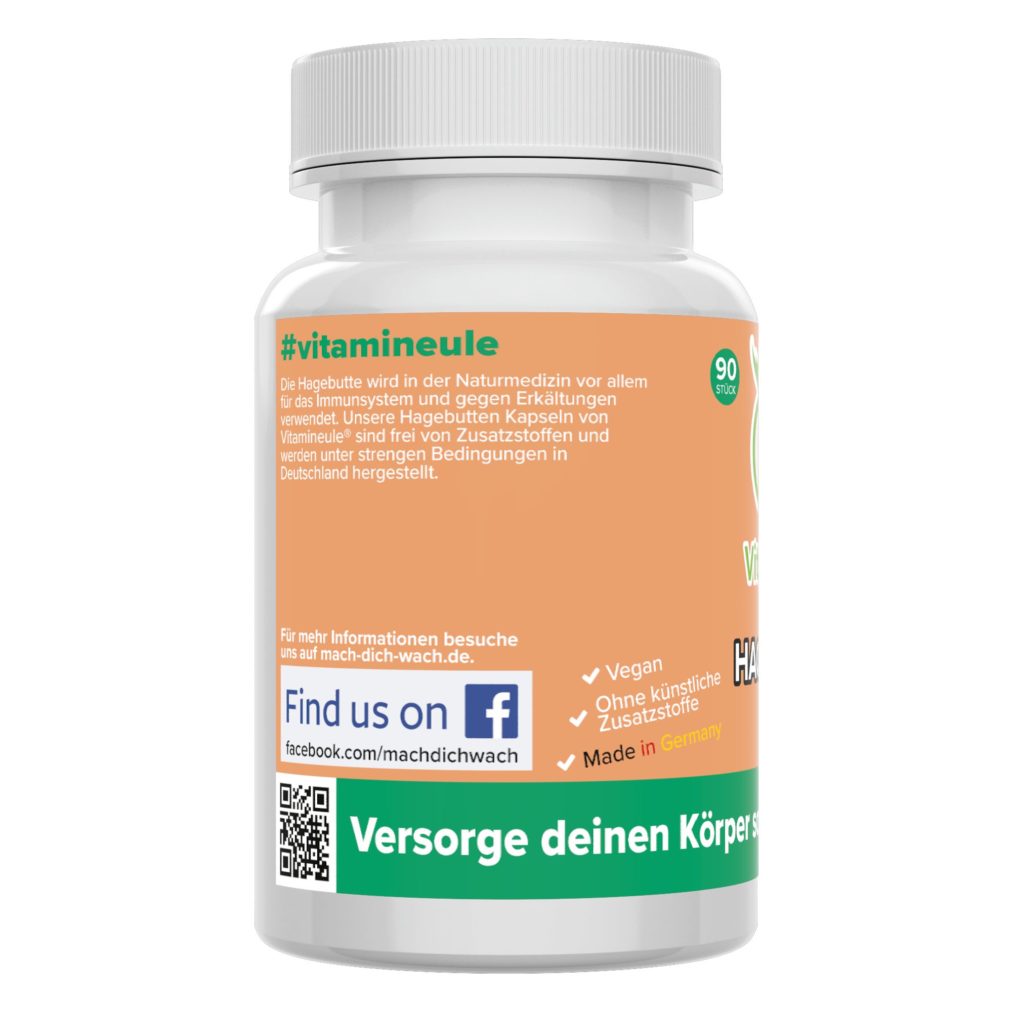 Hagebutten Kapseln - Vitamineule®