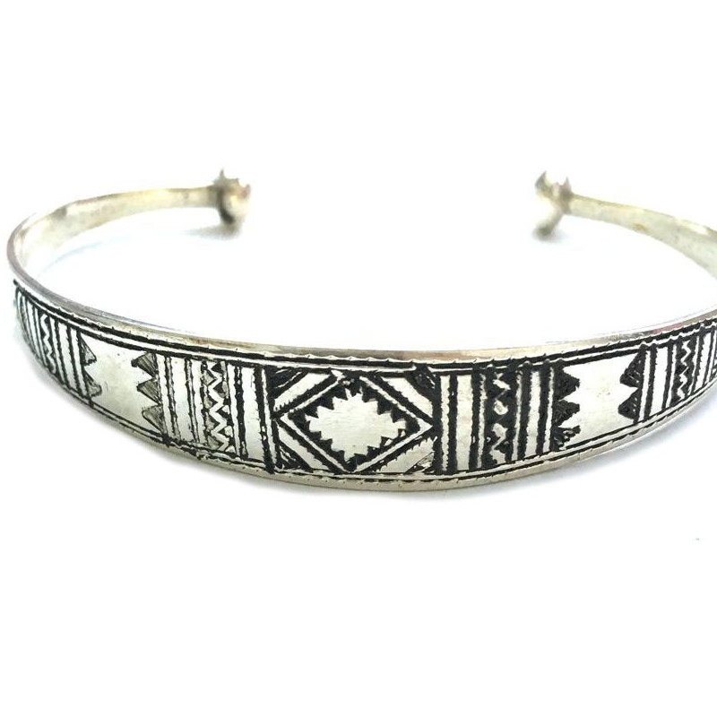 Bracelet touareg rigide & plat