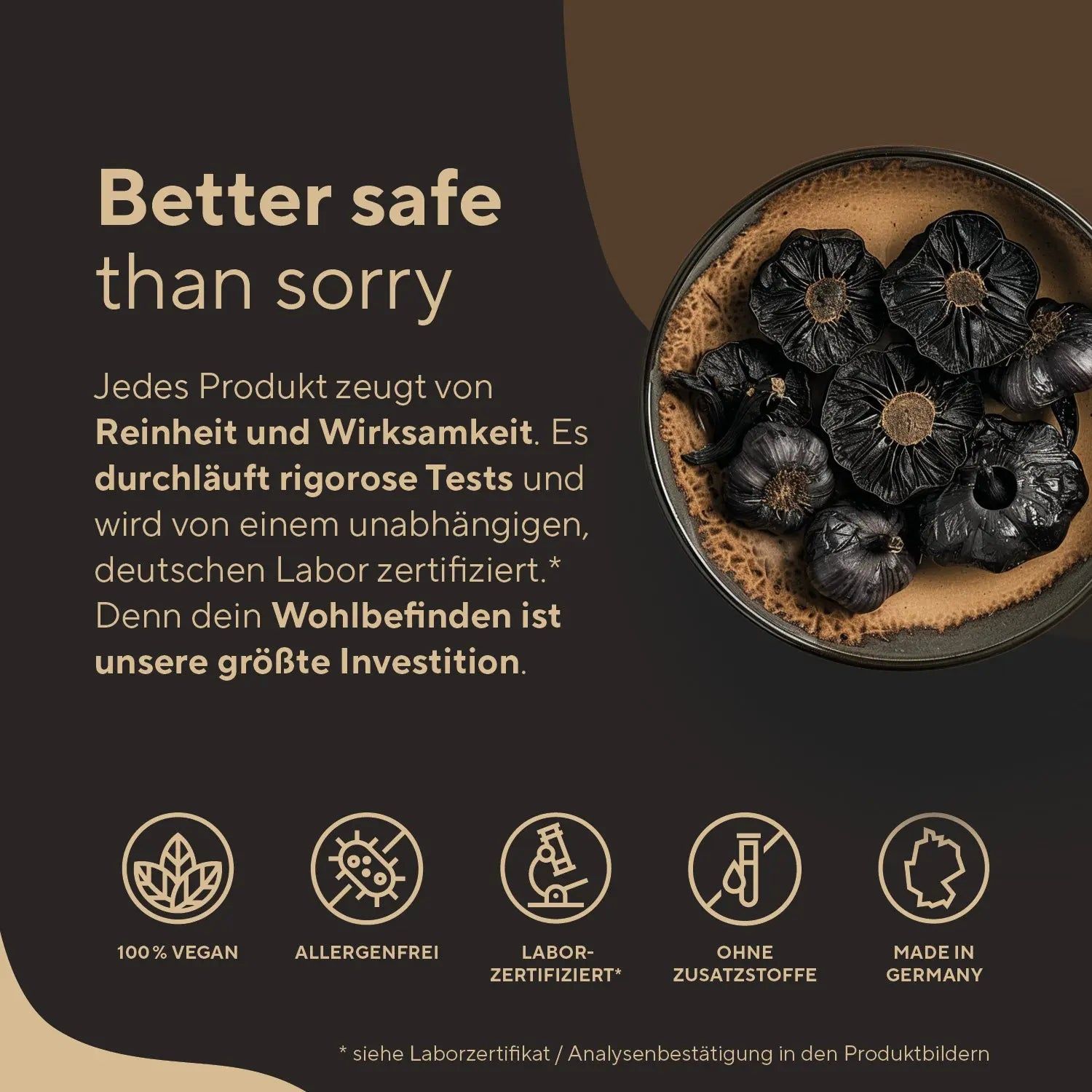 TRUE NATURE® Schwarzer Knoblauch Kapseln