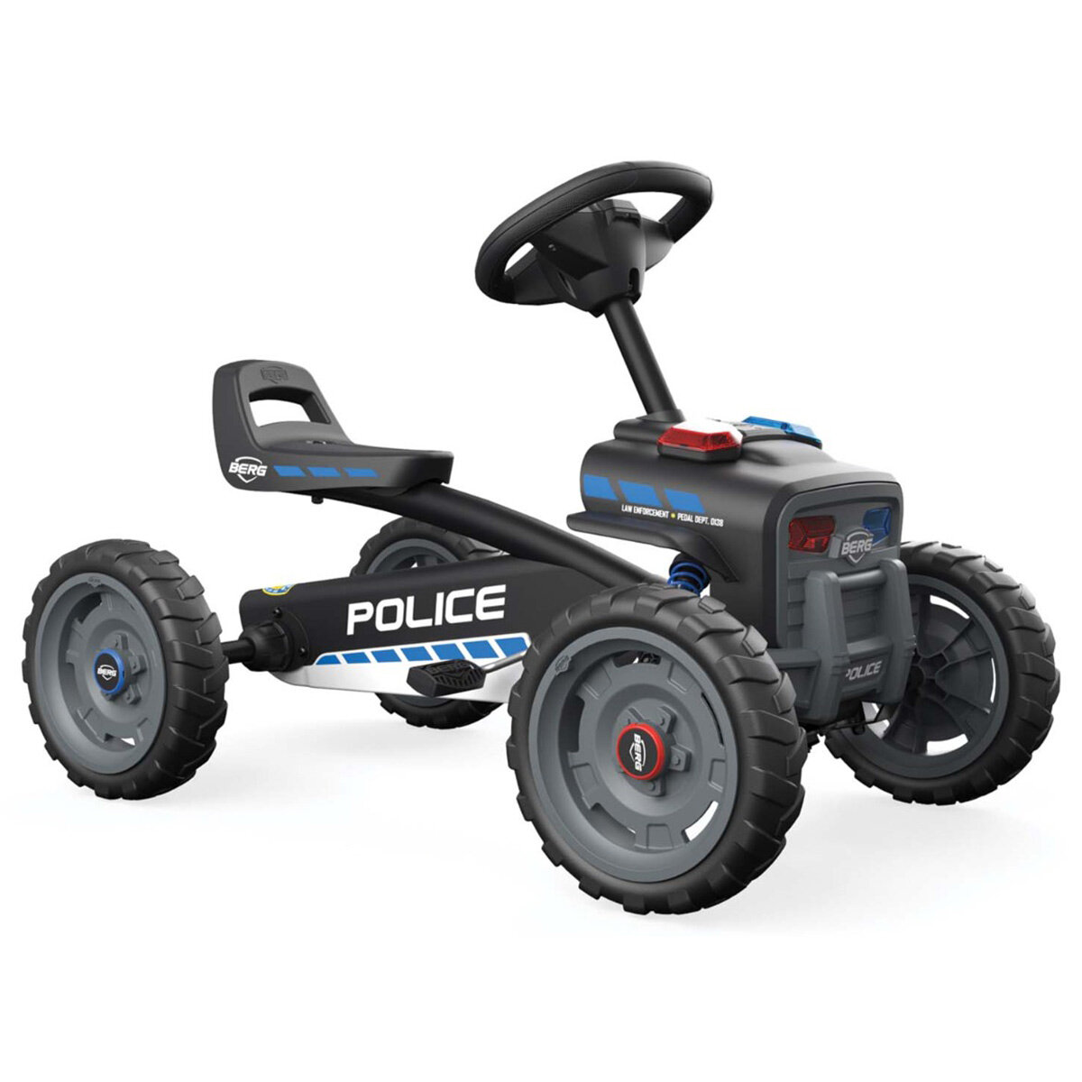 Bergtoys Berg Pedal Gokart Buzzy Police