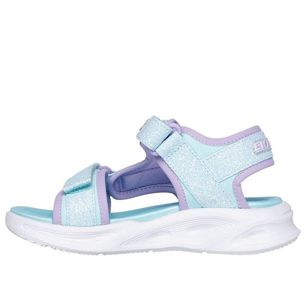 Køb Skechers Sola Glow Sandal Light Blue Lavender