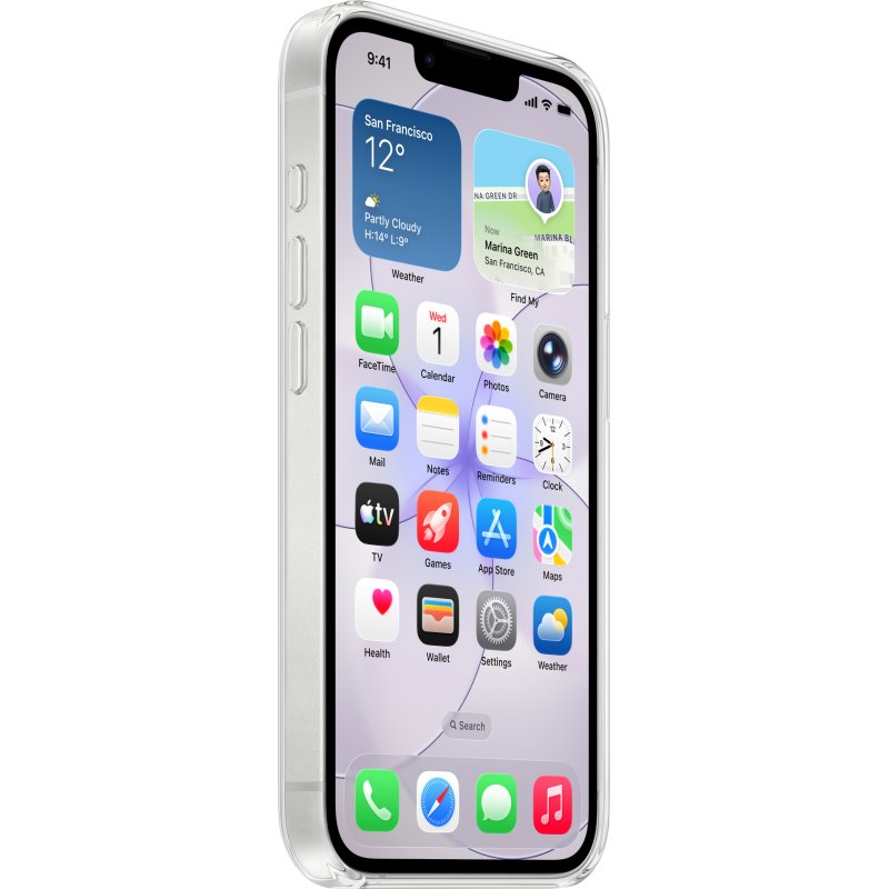 Apple Coque transparente avec MagSafe pour iPhone 17e