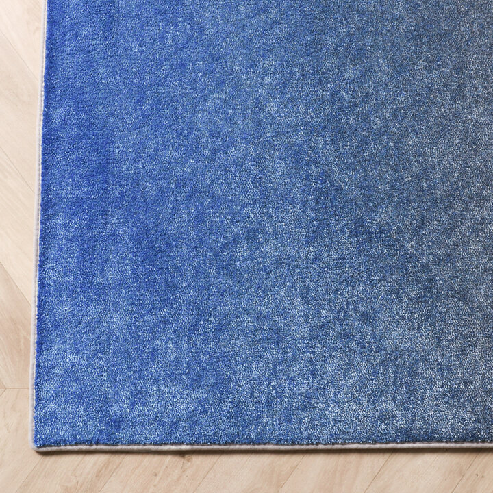 Abstract vloerkleed - Mellow Blauw