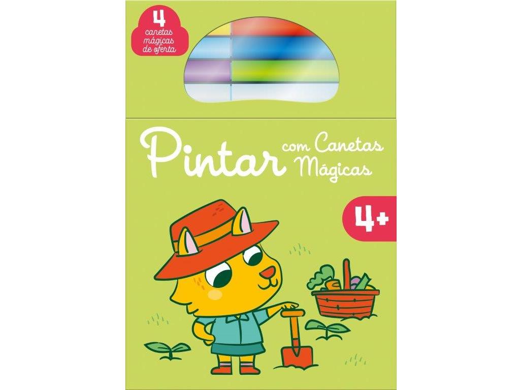 LIVRO PINTAR COM CANETAS MÁGICAS