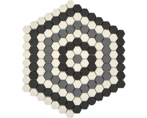 Glasmozaïek Cuba HX3M hexagon ECO glasmix