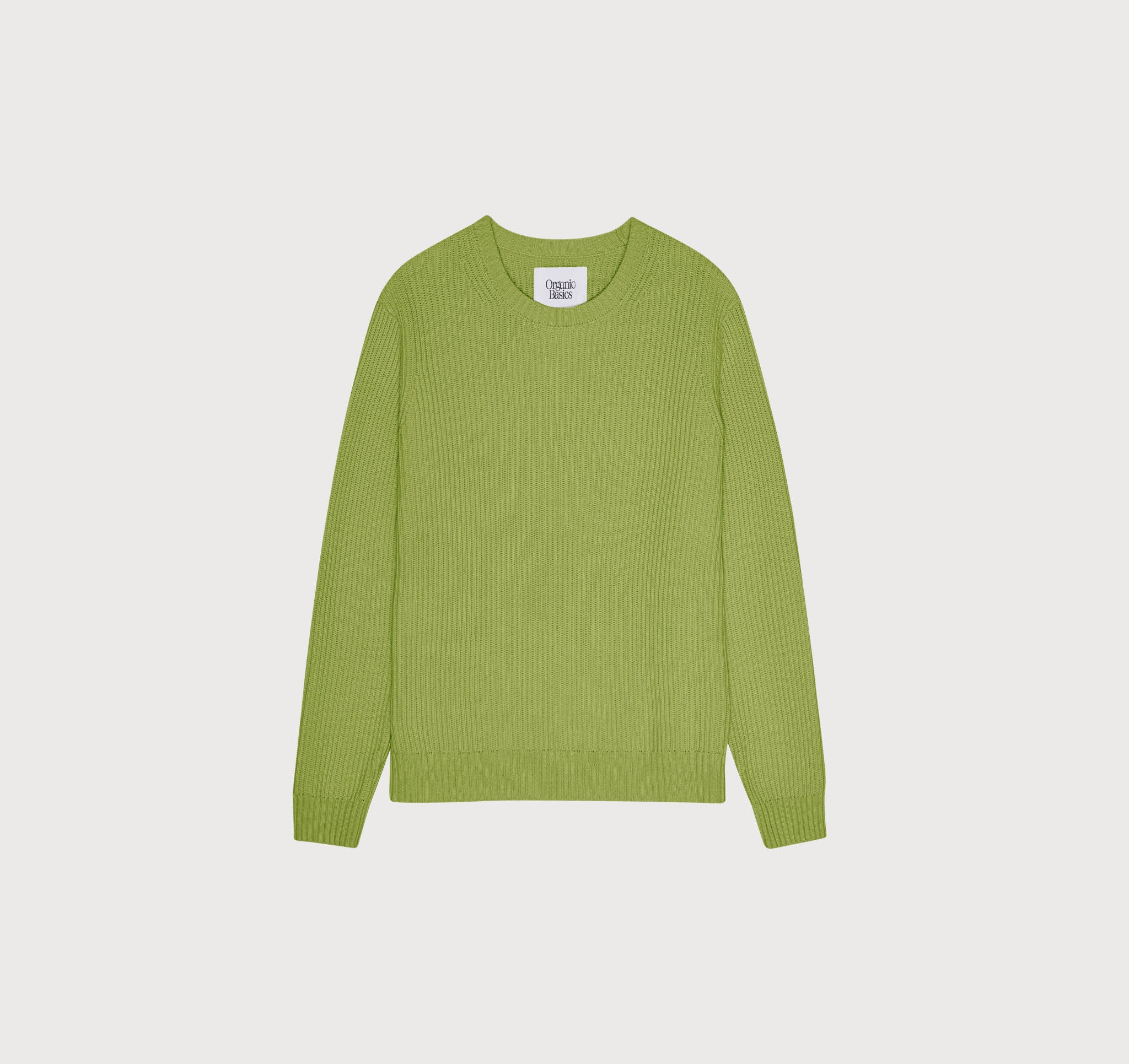 COTTON<br>Soft Knit Chunky Crewneck Sweater