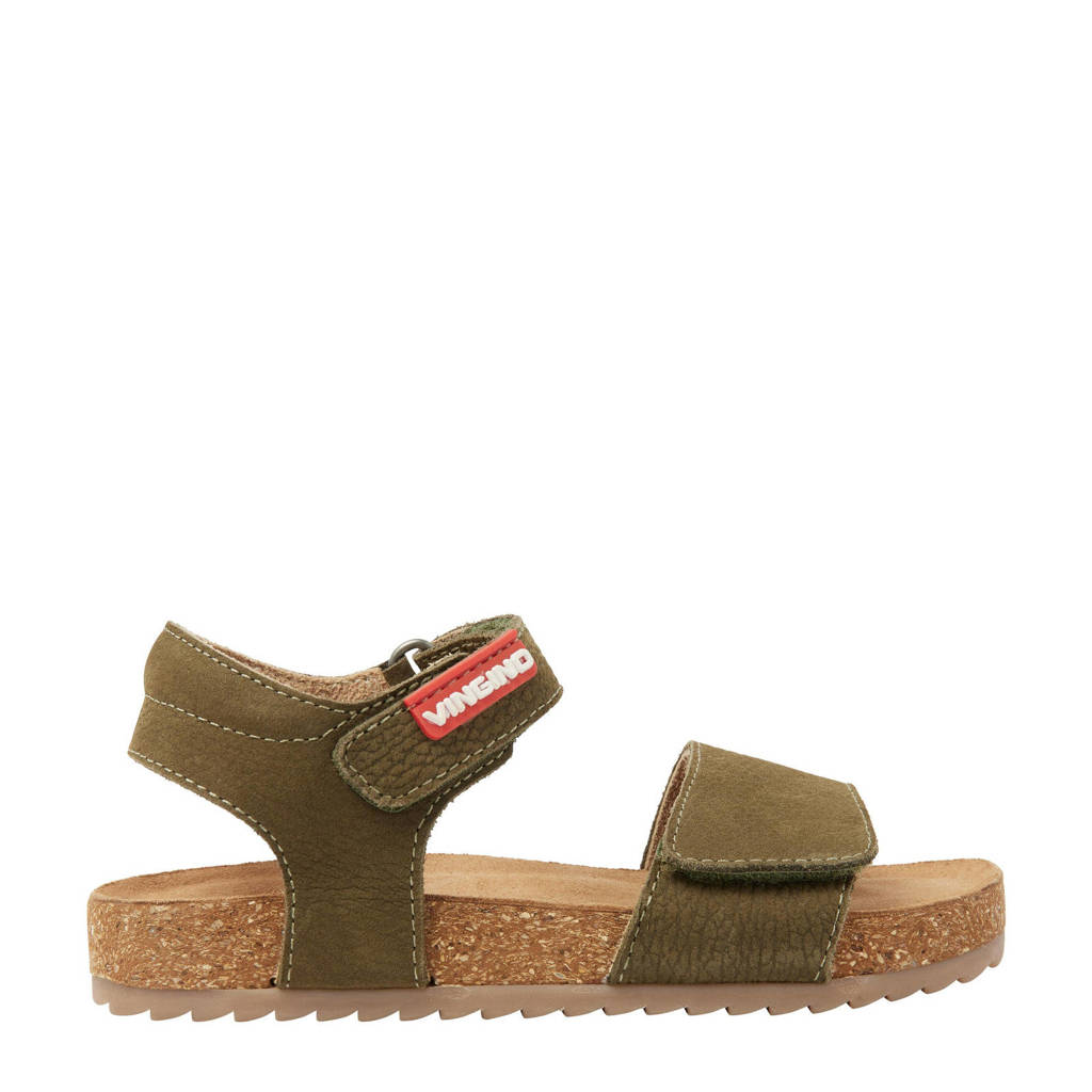 Vingino Xavisuède sandalen groen