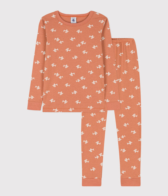Pyjama ajusté petite fille en coton