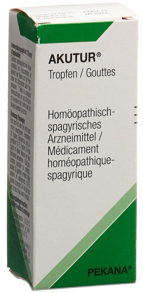 AKUTUR Tropfen zum Einnehmen Fl 50 ml<br>50 ml, Flasche, Tropfen zum Einnehmen, Flüssigkeit, zum Einnehmen