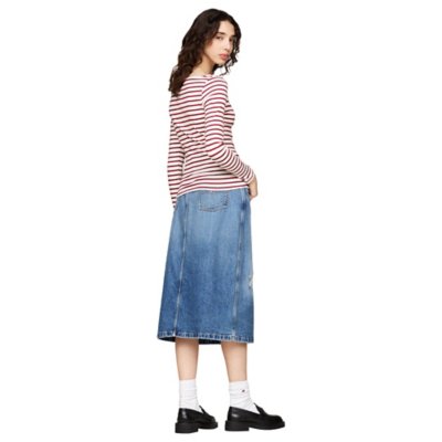 Tee-shirt à manches longues femme Breton Stripe TOMMY HILFIGER