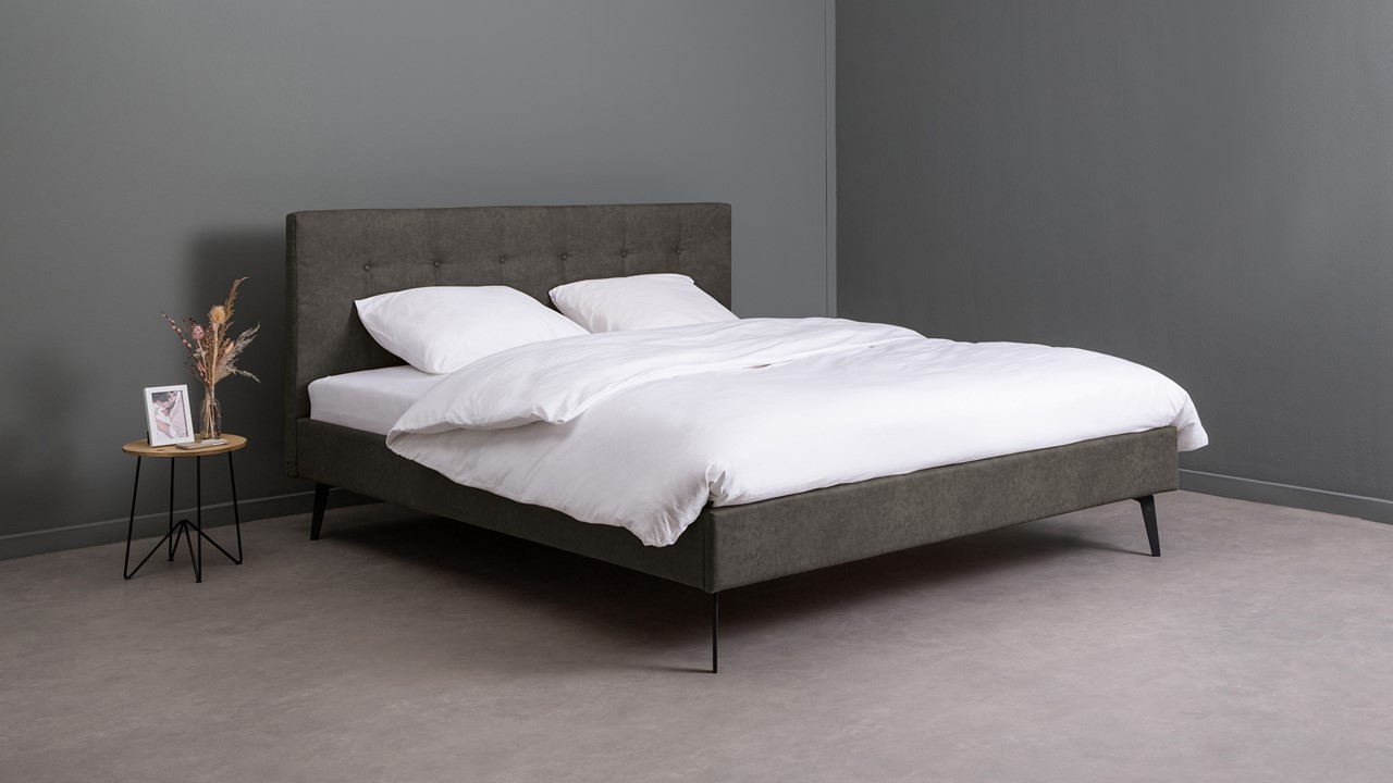 Bed Noëlle jeep antraciet