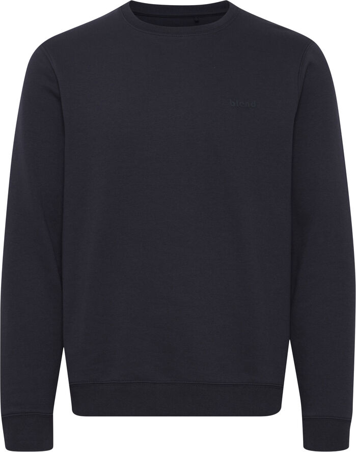 Blend BHDownton Crew neck sweatshirt Regu Dark navy