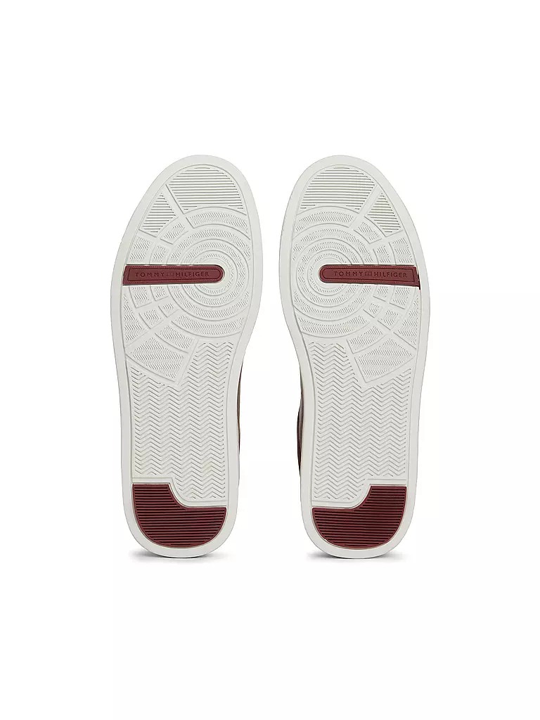 TOMMY HILFIGER Sneaker TH COURT  braun