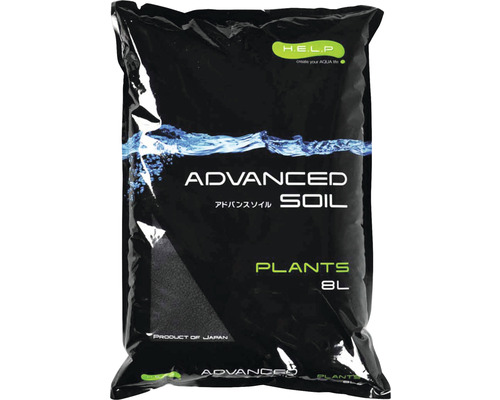 AQUAEL Advanced Soil Plant 8 l zwart substraat