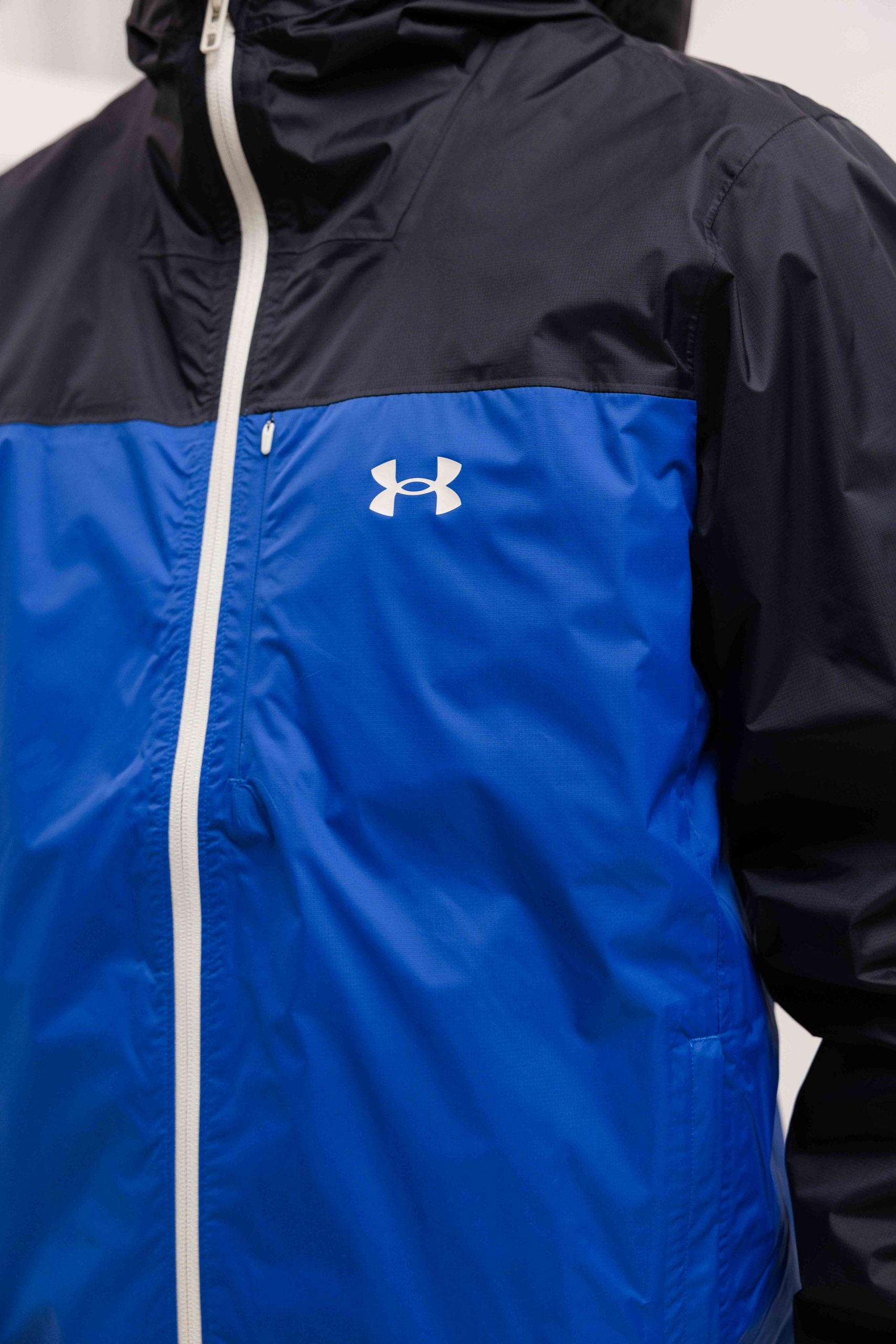 Under Armour Stormproof Cloudstrike Windbreaker Heren Zwart/Blauw